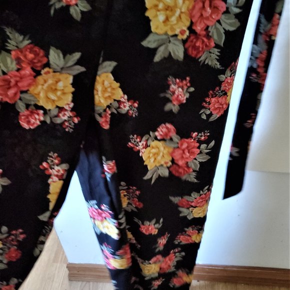 Ultra Flirt Women's One Piece Jumpsuit Pant Suit Size S Wide Flowy Legs - Picture 7 of 11